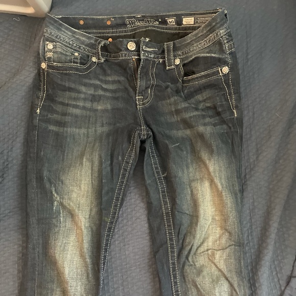 Size 30, Miss Me jeans. Only wore a few times! - Picture 3 of 3